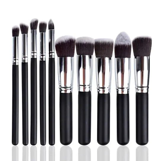 Flawless Winner 10-Piece Makeup Brush Set