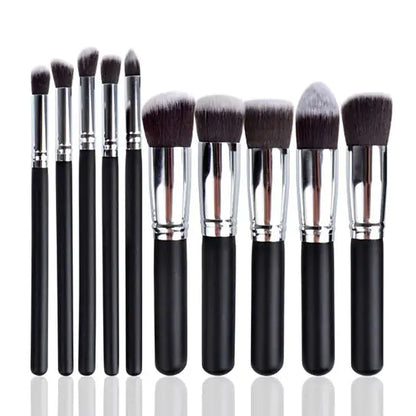Flawless Winner 10-Piece Makeup Brush Set