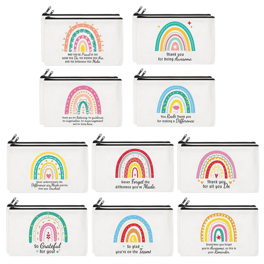 20 Pieces Cosmetic Bag for Women