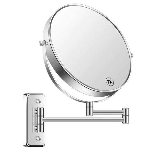 9” Large Wall Mounted Makeup Mirror